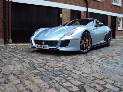Ferrari 599 GTO Argento Nurburgring